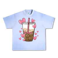 Grape Ice valentine coffee lover Urban Heavy Tee - MaliasSmallBusiness