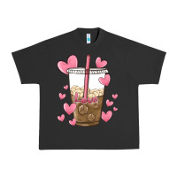 Pigment Black valentine coffee lover Urban Heavy Tee - MaliasSmallBusiness