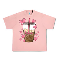 Salmon valentine coffee lover Urban Heavy Tee - MaliasSmallBusiness