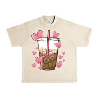 Sandshell valentine coffee lover Urban Heavy Tee - MaliasSmallBusiness