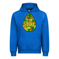 Cobalt St.patrick's teardrop earrings Urban Hoodie - FaDigitalArtStudio