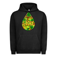 Pigment Black St.patrick's teardrop earrings Urban Hoodie - FaDigitalArtStudio