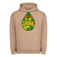 Pigment Burro St.patrick's teardrop earrings Urban Hoodie - FaDigitalArtStudio