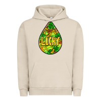 Pigment French Oak St.patrick's teardrop earrings Urban Hoodie - FaDigitalArtStudio