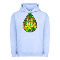 Pigment Grape Ice St.patrick's teardrop earrings Urban Hoodie - FaDigitalArtStudio