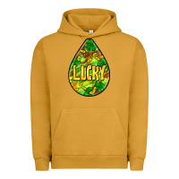 Pigment Peanut Butter St.patrick's teardrop earrings Urban Hoodie - FaDigitalArtStudio