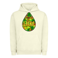 Pigment Pistachio St.patrick's teardrop earrings Urban Hoodie - FaDigitalArtStudio