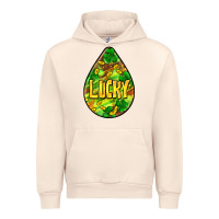 Sandshell St.patrick's teardrop earrings Urban Hoodie - FaDigitalArtStudio