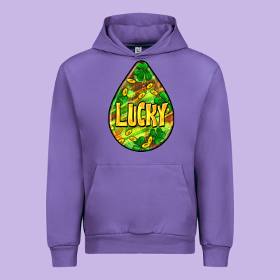 St.patrick's Teardrop Earrings Urban Hoodie Designed By Fadigitalartstudio