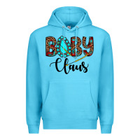 Ocean Blue baby claus Premium Hoodie - JahusDesignShop
