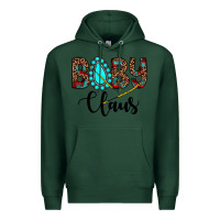 Sports Green baby claus Premium Hoodie - JahusDesignShop
