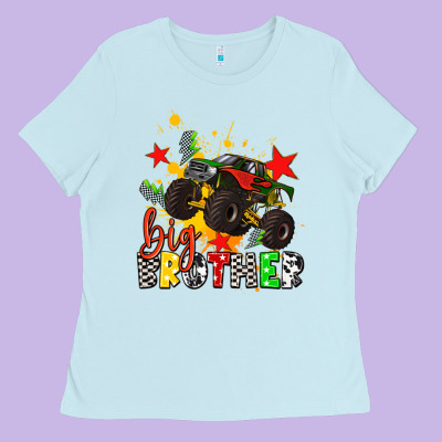 Big Brother Ladies Tee Designed By Adodesignshop