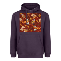 Plum wizard items with glitter Heavyweight Hoodie - TumblerDesignByShophia