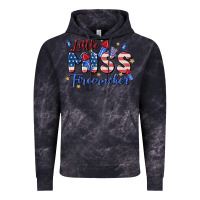 Cloud Black little miss firecracker Vintage Hoodie - MaliasSmallBusiness