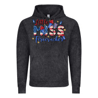 Vintage Black little miss firecracker Vintage Hoodie - MaliasSmallBusiness