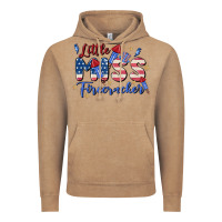 Vintage Coffee little miss firecracker Vintage Hoodie - MaliasSmallBusiness