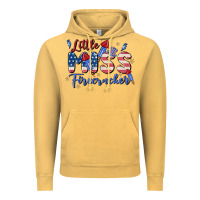 Vintage Mustard little miss firecracker Vintage Hoodie - MaliasSmallBusiness
