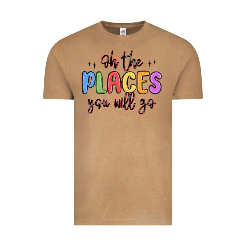 Oh The Places You Will Go Vintage Tee by MaliasSmallBusiness | Teevron