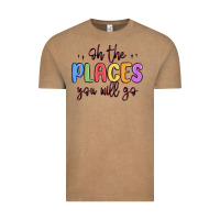 Vintage Coffee oh the places you will go Vintage Tee - MaliasSmallBusiness