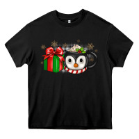 Black Christmas penguin coffee Heavy Core Tee - JahusDesignShop