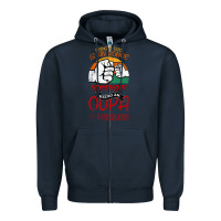 Navy Being A Dad Is An Honor Being Papa Is Priceless Zipper Hoodie - Bettercallsaul