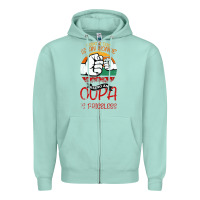 Seafoam Being A Dad Is An Honor Being Papa Is Priceless Zipper Hoodie - Bettercallsaul