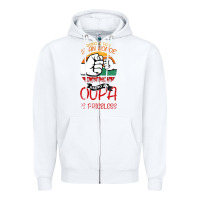 White Being A Dad Is An Honor Being Papa Is Priceless Zipper Hoodie - Bettercallsaul