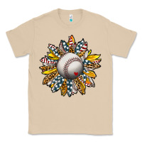 Mushroom Baseball Sunflower Classic Tee - CowhideDigitalArt