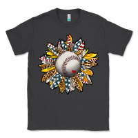 Smoke Baseball Sunflower Classic Tee - CowhideDigitalArt