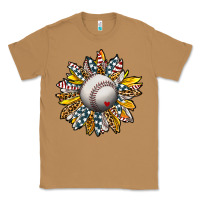 Toasted Coconut Baseball Sunflower Classic Tee - CowhideDigitalArt