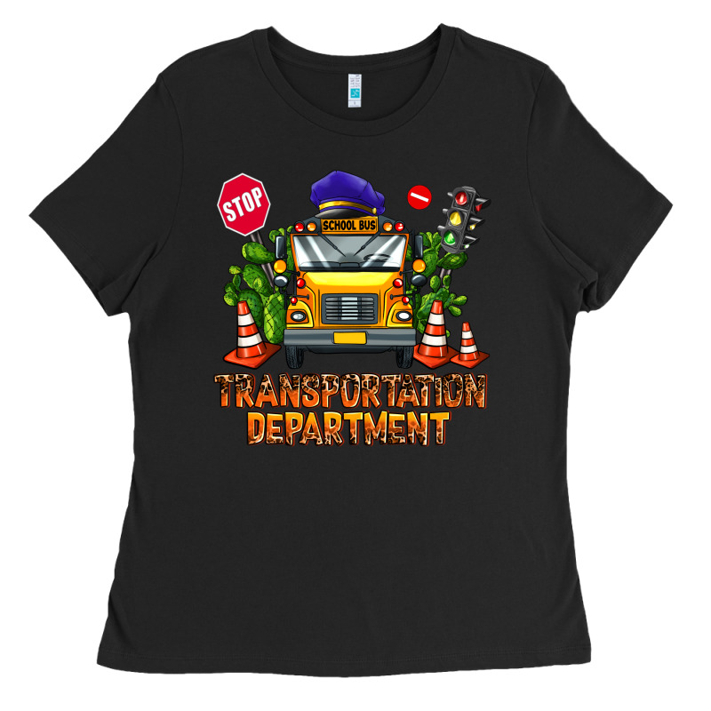 Transportation Department Ladies Tee by AdoDesignShop | Teevron