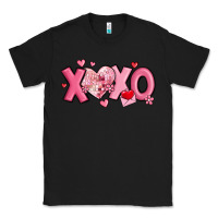 Black xoxo disco heart valentine's day Classic Tee - MaliasSmallBusiness