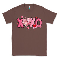 Chestnut xoxo disco heart valentine's day Classic Tee - MaliasSmallBusiness