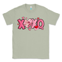 Matcha xoxo disco heart valentine's day Classic Tee - MaliasSmallBusiness