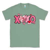 Sage xoxo disco heart valentine's day Classic Tee - MaliasSmallBusiness
