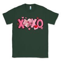 Sports Green xoxo disco heart valentine's day Classic Tee - MaliasSmallBusiness