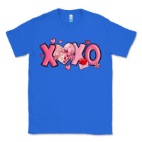 True Royal xoxo disco heart valentine's day Classic Tee - MaliasSmallBusiness
