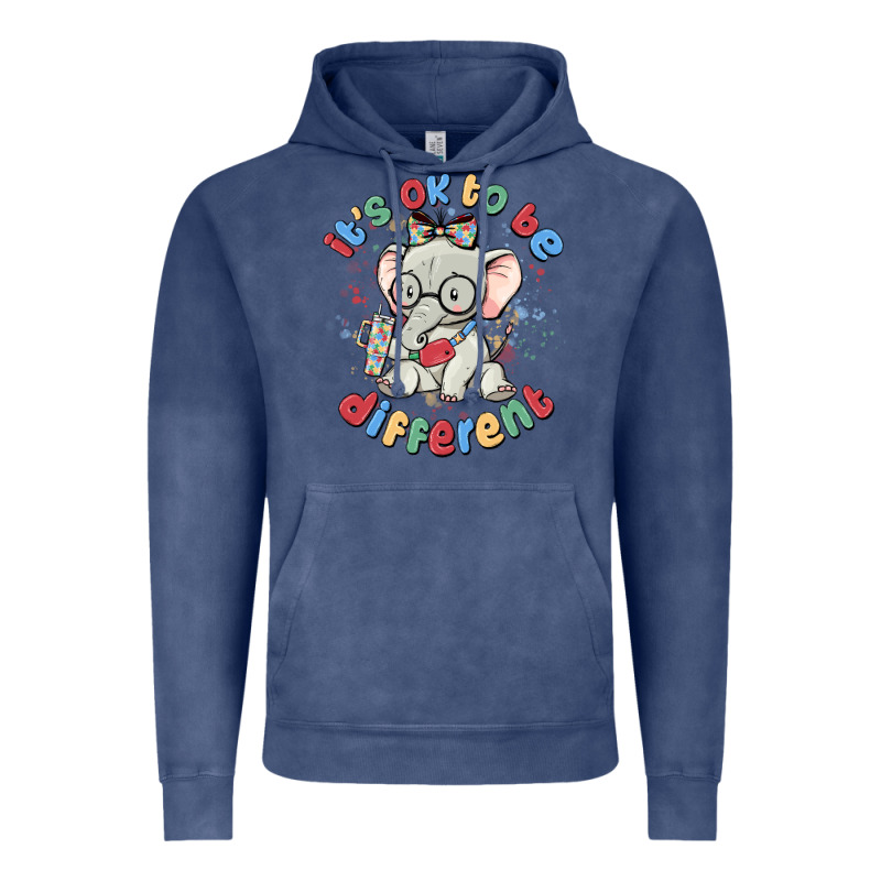 It's Ok To Be Different Vintage Hoodie by MaliasSmallBusiness | Teevron