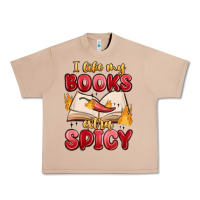 Burro i like my books extra spicy Urban Heavy Tee - MaliasSmallBusiness