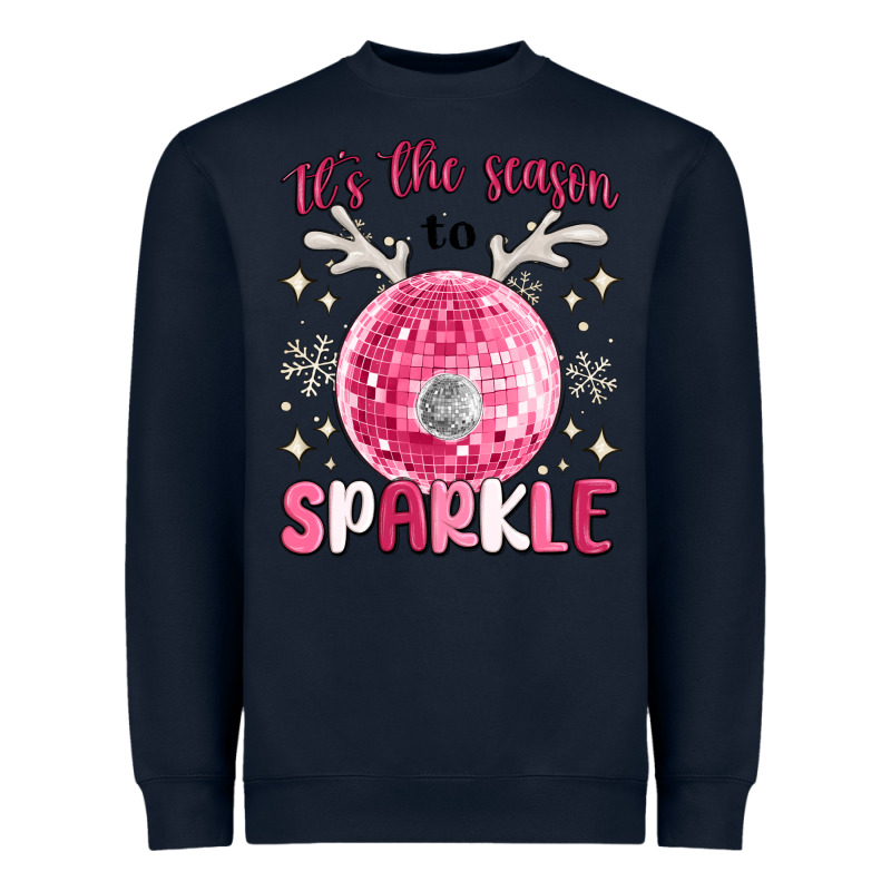 It's The Season To Sparkle Heavyweight Sweatshirt by MaliasSmallBusiness | Teevron