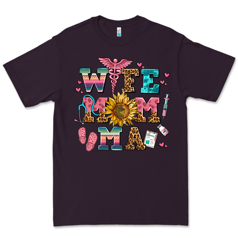 Wife Mom Ma Premium Tee by AdoDesignShop | Teevron