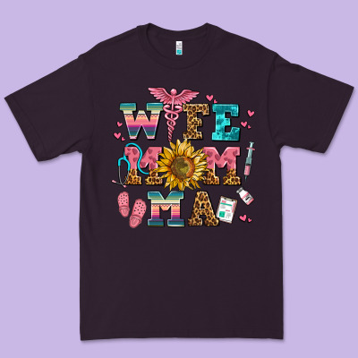 Wife Mom Ma Premium Tee Designed By Adodesignshop