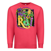 Cardinal mardi gras Premium Sweatshirt - CowGirlArtShop