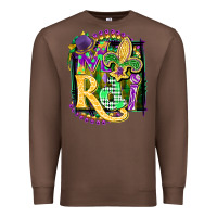 Chestnut mardi gras Premium Sweatshirt - CowGirlArtShop