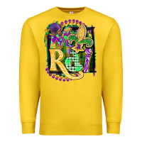 Lemon mardi gras Premium Sweatshirt - CowGirlArtShop