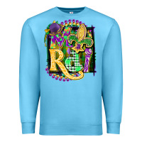 Ocean Blue mardi gras Premium Sweatshirt - CowGirlArtShop
