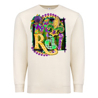 Sandshell mardi gras Premium Sweatshirt - CowGirlArtShop