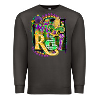 Smoke mardi gras Premium Sweatshirt - CowGirlArtShop