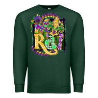 Sports Green mardi gras Premium Sweatshirt - CowGirlArtShop