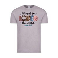 Vintage Zinc for god so loved the world Vintage Tee - MaliasSmallBusiness